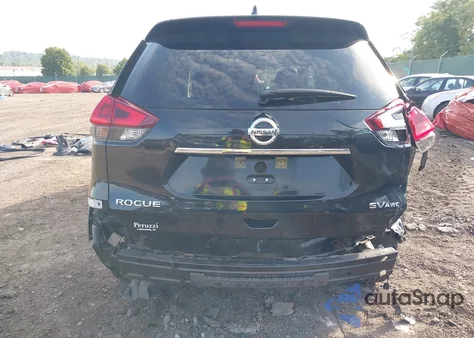 2019 Nissan Rogue Sv z USA, uszkodzony, nr VIN KNMAT2MV8JP621430